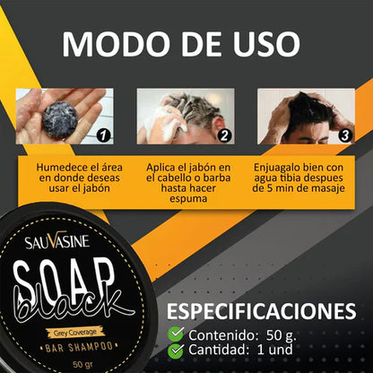 JABON ANTICANAS BLACK SOAP® ORIGINAL 🚨 OFERTA 2X1 🚨