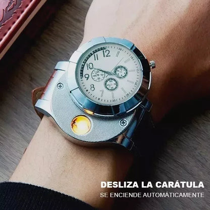 FlameWatch™ Reloj Encendedor De Lujo 💎
