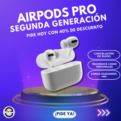 💥LIQUIDACION💥 AIRPODS PRO 2DA GENERACIÓN | SONIDO PREMIUM ⭐