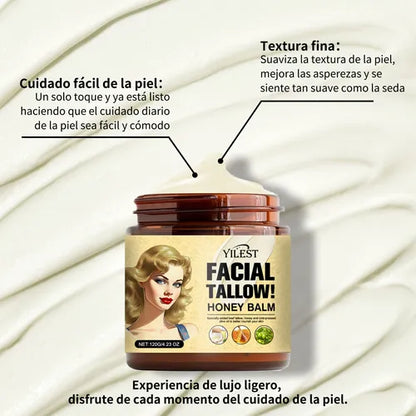 FACIAL TALLOW® (3 PIEZAS) ✨ Bálsamo Anti-Envejecimiento