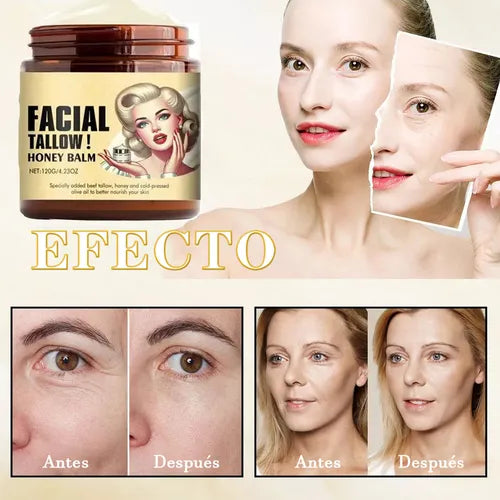 FACIAL TALLOW® (3 PIEZAS) ✨ Bálsamo Anti-Envejecimiento