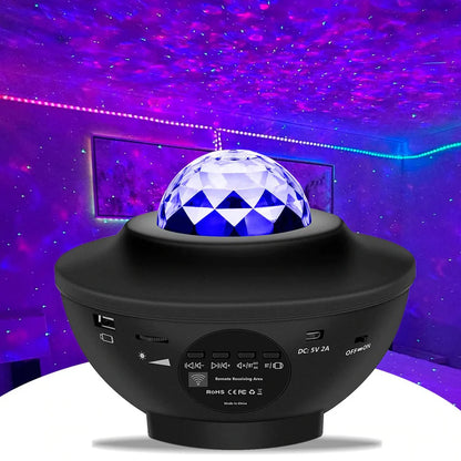 PROYECTOR DE GALAXIA BOCINA BLUETOOTH GALAXYVIEW®