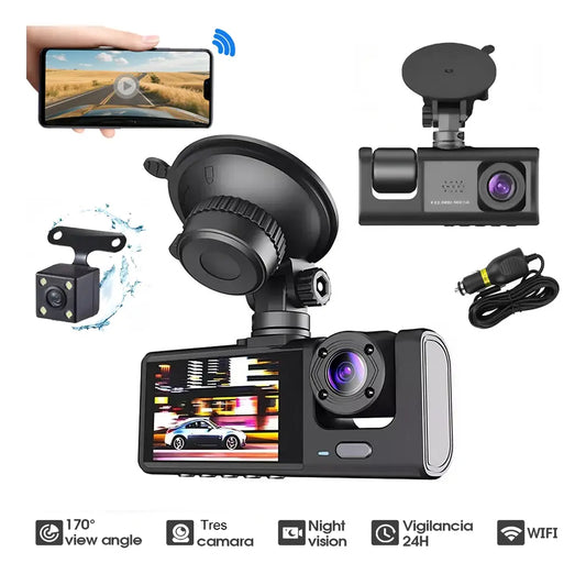 Dashcam - Kit de Seguridad Total para tu Auto